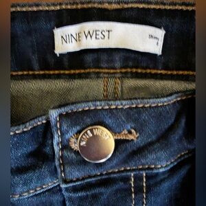 Nine West Women's Dark Blue Skinny Jeans